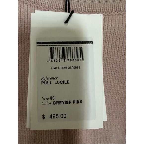 Isabel MARANT ETOILE Lucile wool-blend sweater pink women’s small 36 C - Picture 9 of 11